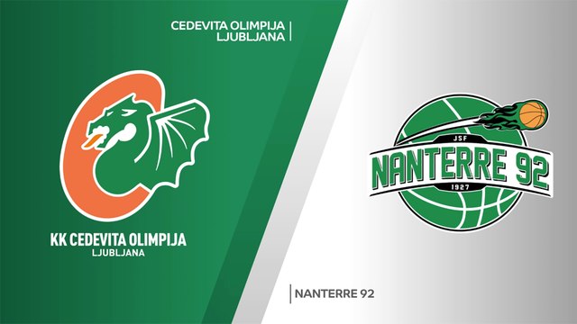 Cedevita Olimpija Ljubljana - Nanterre 92 Highlights | 7DAYS EuroCup, RS Round 6