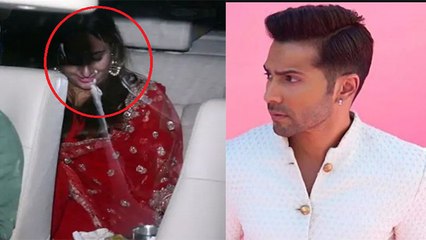 Varun Dhawan की Gf Natasha ने बिन शादी रखा Karwa Chauth व्रत,शर्माते हुई आई नजर । देखें Video