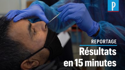 Coronavirus : ce centre de tests antigéniques donne les résultats en 15 minutes