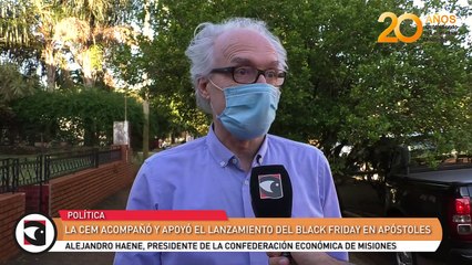 La CEM acompañó y apoyó el lanzamiento del Black Friday en Apóstoles