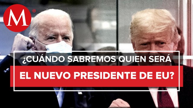 ¿Cuándo se sabrán los resultados finales de las elecciones en EU?