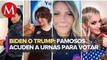 ¿Por quién votaron los famosos en las elecciones de EU?