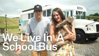What It’s Like Living In A Refurbished School Bus