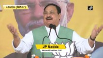 Bihar polls: J P Nadda urges people to give ‘aaram’ to prince of ‘jungle raj’