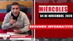 Resumen de noticias miércoles 4 de noviembre 2020 / Panorama Informativo / 88.9 Noticias