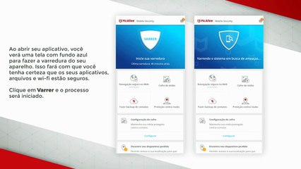 McAfee - Benefícios iOS