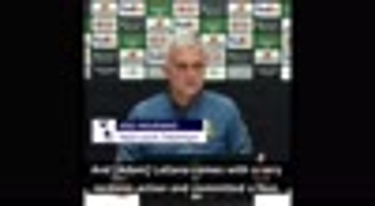 Mourinho launches fierce defence of Kane