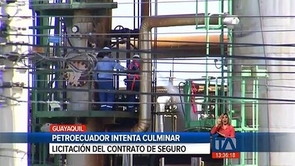 Petroecuador intenta culminar licitación del contrato de seguro