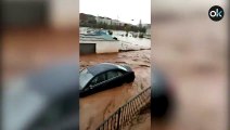 Una tormenta provoca tremendas inundaciones en Ribera del Fresno