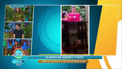 EXCLUSIVA. ¡Así vieron las familias de Pato y Zudikey por el próximo matrimonio! | Venga La Alegría