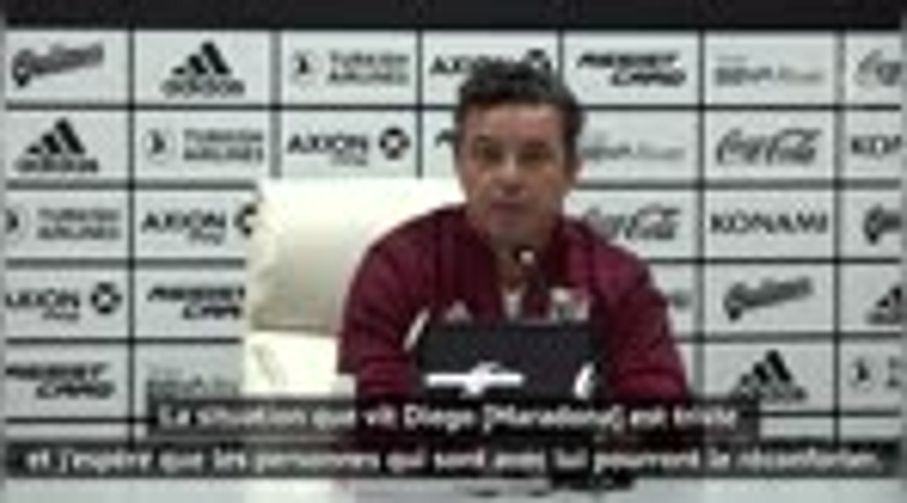 Argentine - Gallardo : "Il faut laisser un peu de répit à Maradona"
