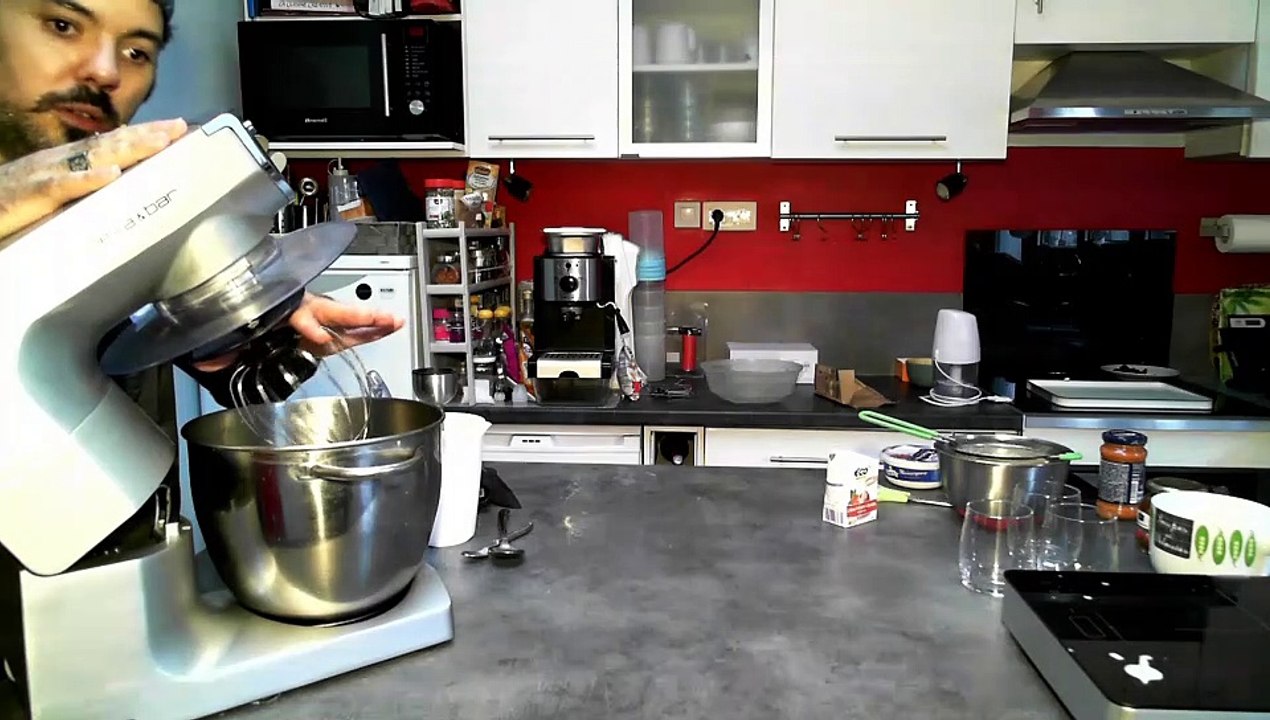 Mousse mozzarella fior di latte infusé au chorizo