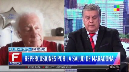 Guillermo Cóppola en Fantino a la tarde