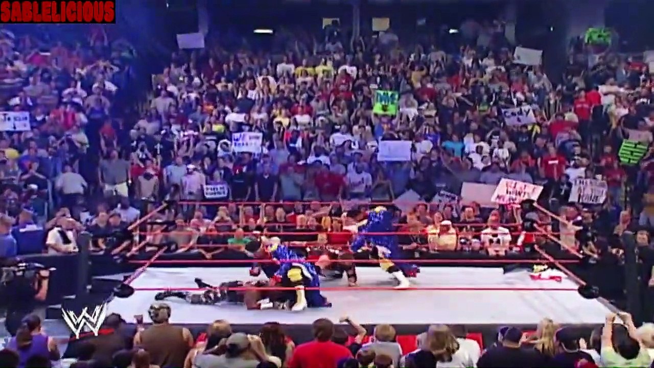 Evolution vs The Dudley Boyz Raw July 14, 2003