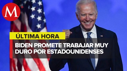 Joe Biden: ganaré presidencia de EU cuando termine conteo de votos