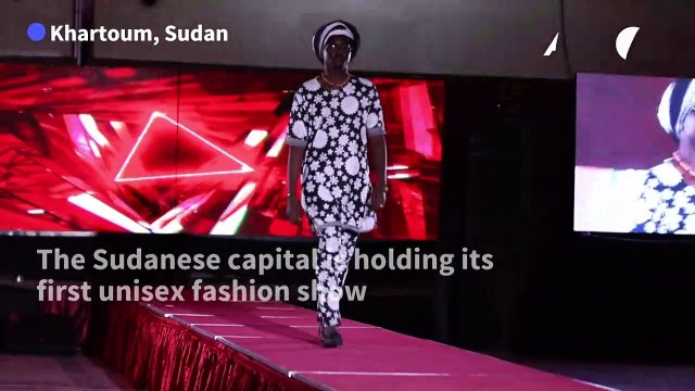Sudan holds first unisex fashion shows after Bashir ouster