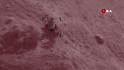 Saniye saniye kameralara yansıdı! Böyle imha edildi