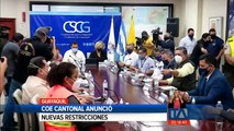 COE cantonal de Guayaquil anunció nuevas restricciones