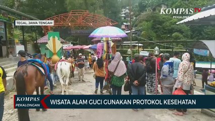 Wisata Alam Guci Gunakan Protokol Kesehatan