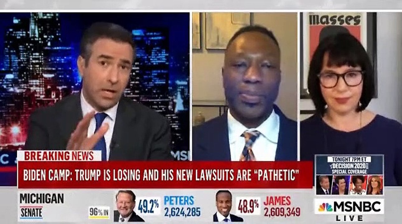 DECISION 2020 : NEW IS PROJECTED WINNER OF MICH | THE RACHEL MADDOW SHOW |