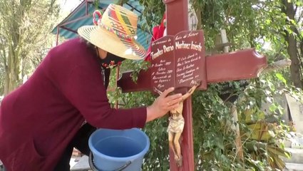 WATCH: Day of the Dead saw muted celebrations this year in Mexico, where 91,000 have died from COVID-19