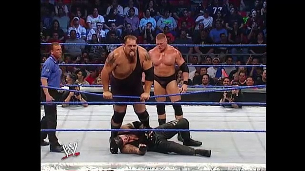 Trinding video FULL MATCH - The Undertaker vs. Brock Lesnar vs. Big Show SmackDown, Aug. 28, 2003