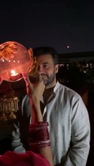 Shilpa Shetty Celebrate Karva Chauth with Husband Raj Kundra
