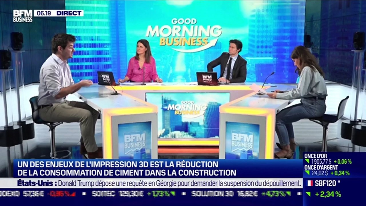 La  pépite : L'impression 3D permet de mieux respecter les délais de livraison des projets et d'améliorer la sécurité, par Lorraine Goumot - 05/11