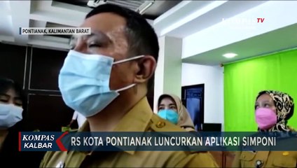 Скачать видео: Permudah Layanan di Rumah Sakit, RS Kota Pontianak Luncurkan Aplikasi Simponi