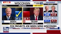 Fox projects Joe Biden wins Wisconsin as Trump camp requests recount