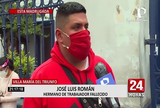 VMT: familiares de trabajador que murió aplastado por dos buses denuncian que fue por negligencia