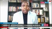 Amnesty international condemns Ethiopia massacre
