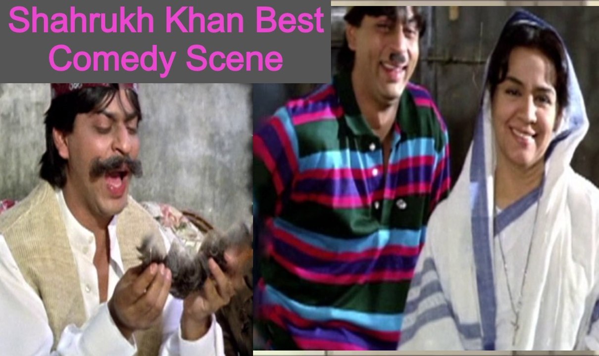 Shahrukh Khan Best Comedy Scene | Dushman Duniya Ka (1996) | Shahrukh Khan | Jeetendra | Farida Jalal | Bollywood Funny Scene