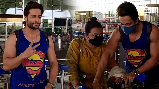 Shalin Bhanot spotted at Mumbai airport with Family; Watch Video | FilmiBeat