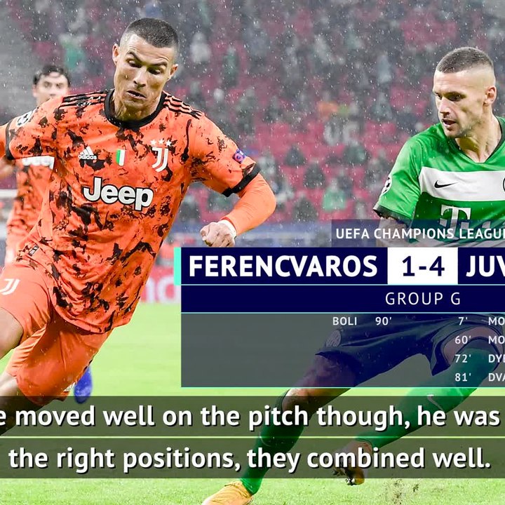 Ronaldo combined well with fellow Juve forwards – Pirlo