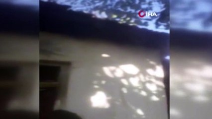 Soba kurarken evini yaktı!