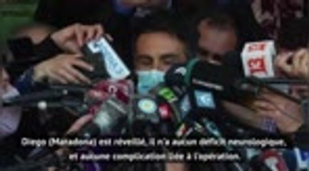 Argentine - Luque : "La guérison de Maradona nous a surpris"