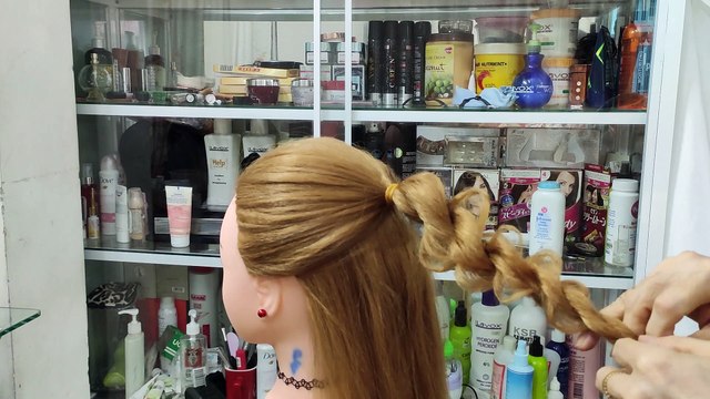 Hướng Dẫn Búi Tóc Đơn Giản Trong 5 Phút - Búi Tóc Đơn Giản Dành Cho Chị Em Phụ Nữ Tóc Dài - Kiểu 100