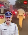 Watch: Hyderabad cop runs 2 kms to clear busy road for an ambulance