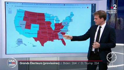 Présidentielle américaine : le point sur les résultats jeudi matin