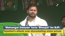 ‘Mehangai Daayan’ turns ‘Bhaujai’ for BJP: Tejashwi’s attack on skyrocketing onion prices