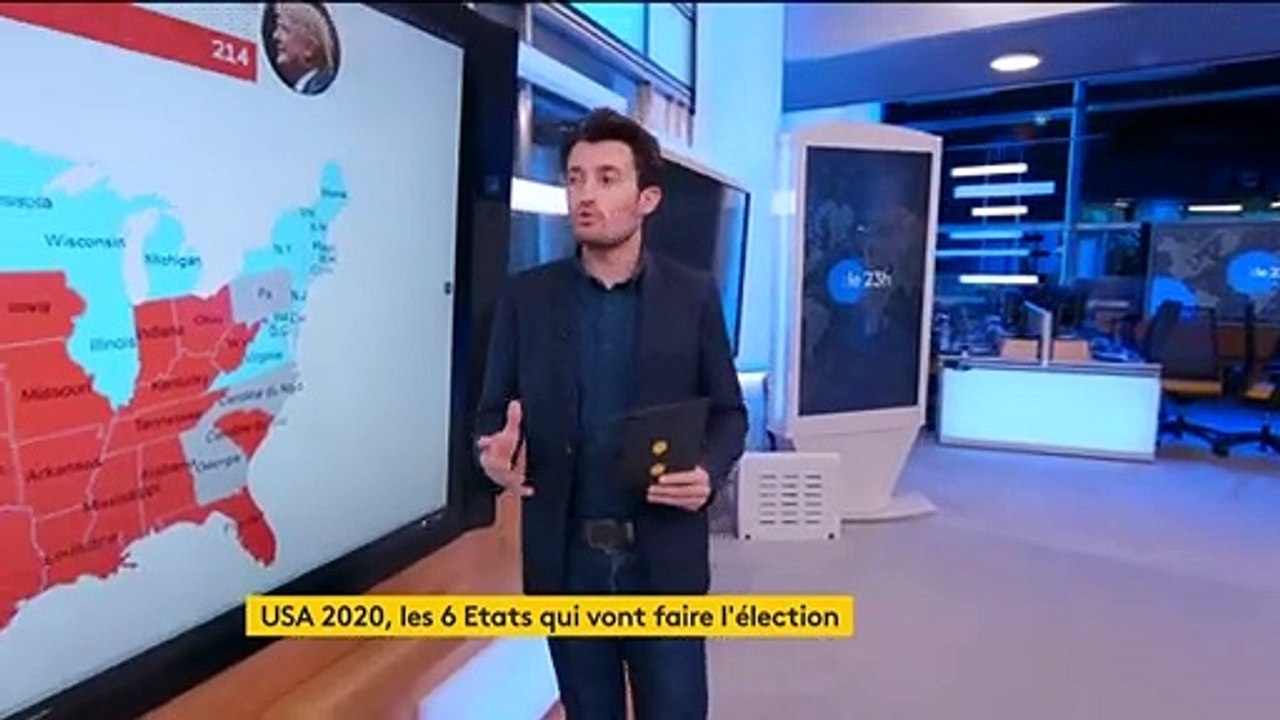 Présidentielle américaine : ces États qui pourraient tout faire basculer