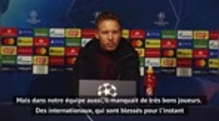 Groupe H - Nagelsmann : "On peut battre le PSG, même avec Mbappé et Neymar"