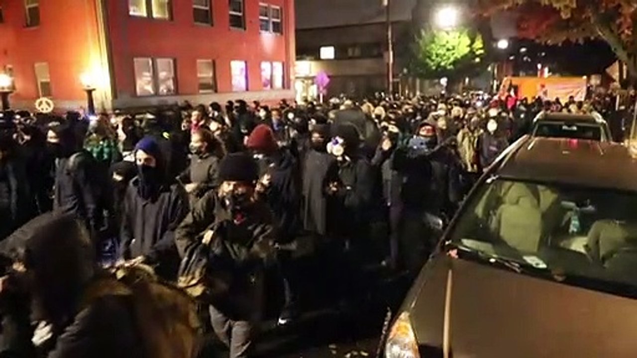 Wahl-Chaos: Proteste in US-Städten weitgehend friedlich