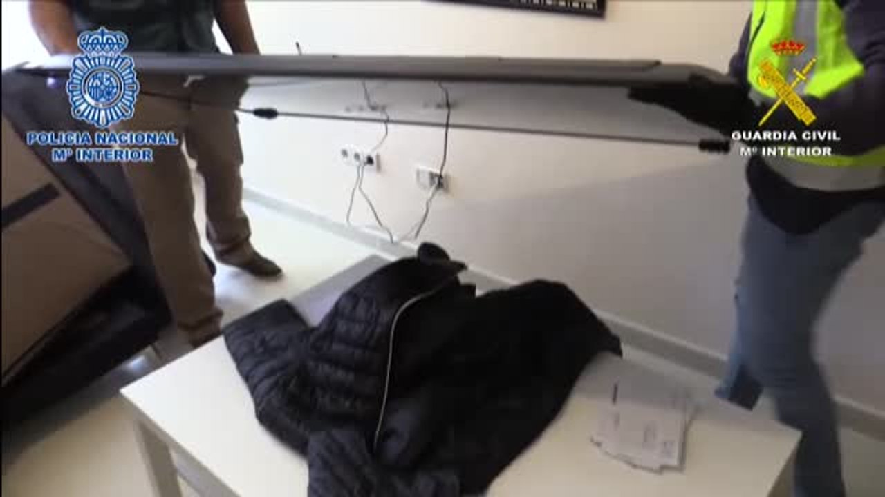 Desarticulado un grupo criminal que cometía alunizajes en comercios de Madrid y Toledo