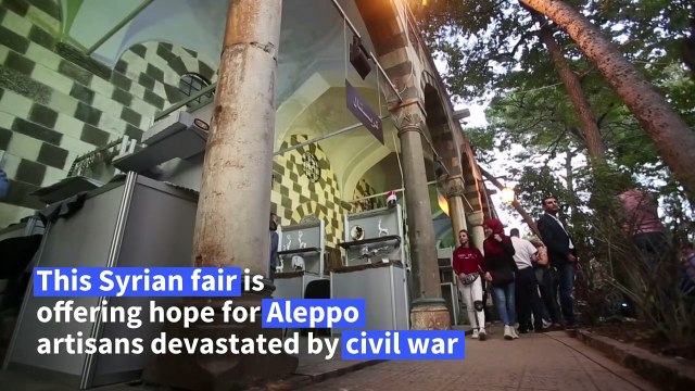 Damascus fair offers hope for exports-starved Aleppo artisans