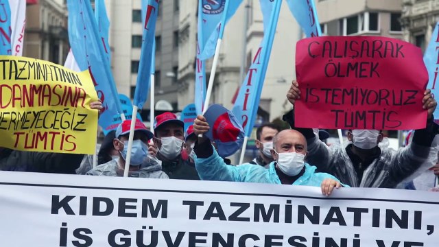 DİSK'in ardından bugün de Türk-İş yurt genelinde Torba yasa geri çekilsin dedi