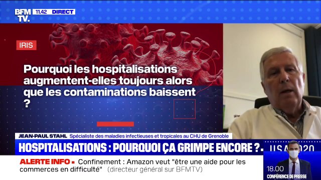 Coronavirus: pourquoi les hospitalisations augmentent alors que les contaminations baissent ?