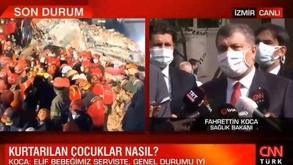 Koca, Ayda ve Elif'in bebeğin sağlık durumunu açıkladı