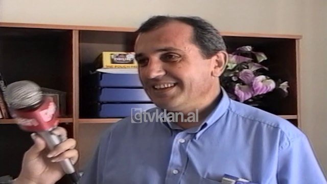 Besnik Mustafaji kandidati i PD per Bashkine e Tiranes - (22 Gusht 2000)
